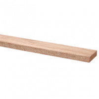 Schaaflat hardhout 12 x 44 mm, 270 cm