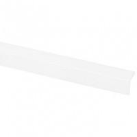 Hoekprofiel wit kunststof 15 x 15 mm, 260 cm, zelfklevend 
