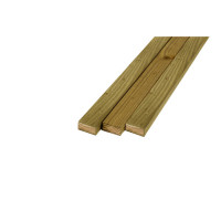 Douglas geschaafde regel 2,2 x 4,5 x 300 cm, groen geïmpregneerd