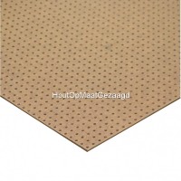 Hardboard geperforeerd 	122 x 244