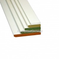 MDF plint wit gegrond 12 x 55 mm