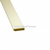 MDF plint wit gegrond 9 x 44 mm