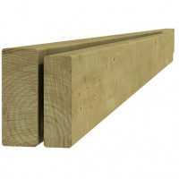 Scandinavisch vuren geschaafde gording 4,5 x 14,5 x 300 cm